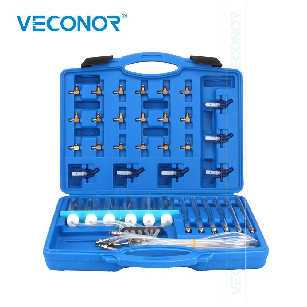 Kit de prueba de retorno de flujo de inyector diesel de riel común