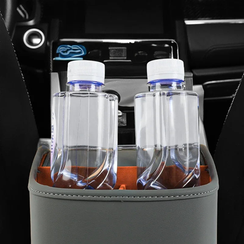 SEAMETAL 5 in 1 Storage Box Center Console Armrest Extension Organizer wtih Tissue Holder Cup Holder Universal Arm Rest Box