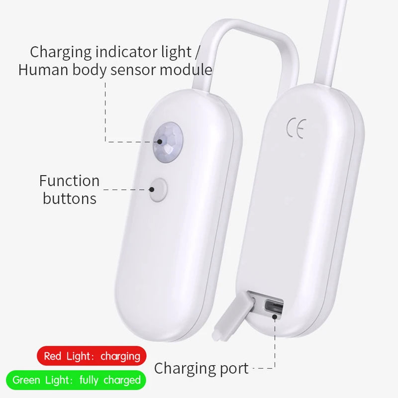 Rechargeable RGB Motion-Sensor Toilet Night Light