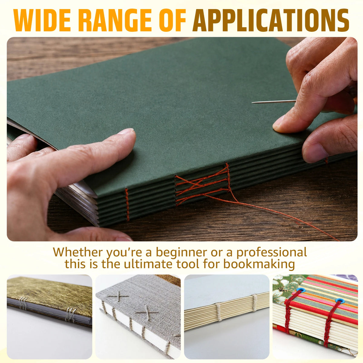 Houten Boekbindkraag Kit — Drie Toolset Opties