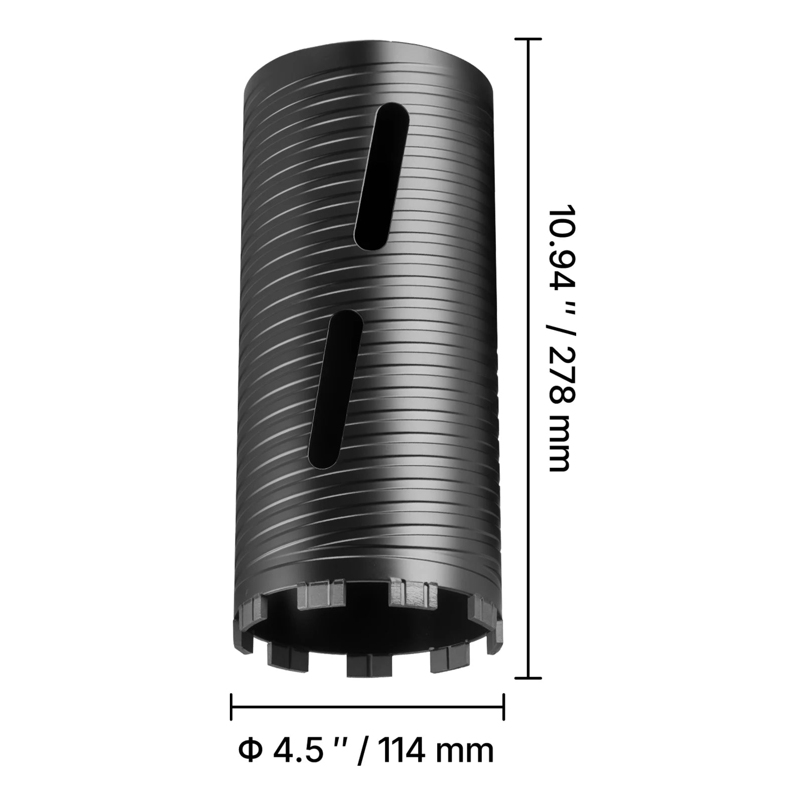 Diamond Core Drill Bit with Adapters for Concrete & Brick Drilling