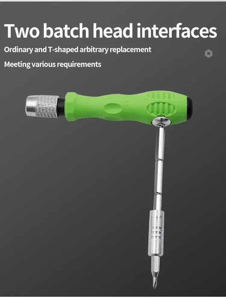 Mini 32-in-1 Precision Screwdriver Set Magnetic Phillips Bits Multifunctional Hand Repair Tool Kit for Phone Watch Glasses PC 