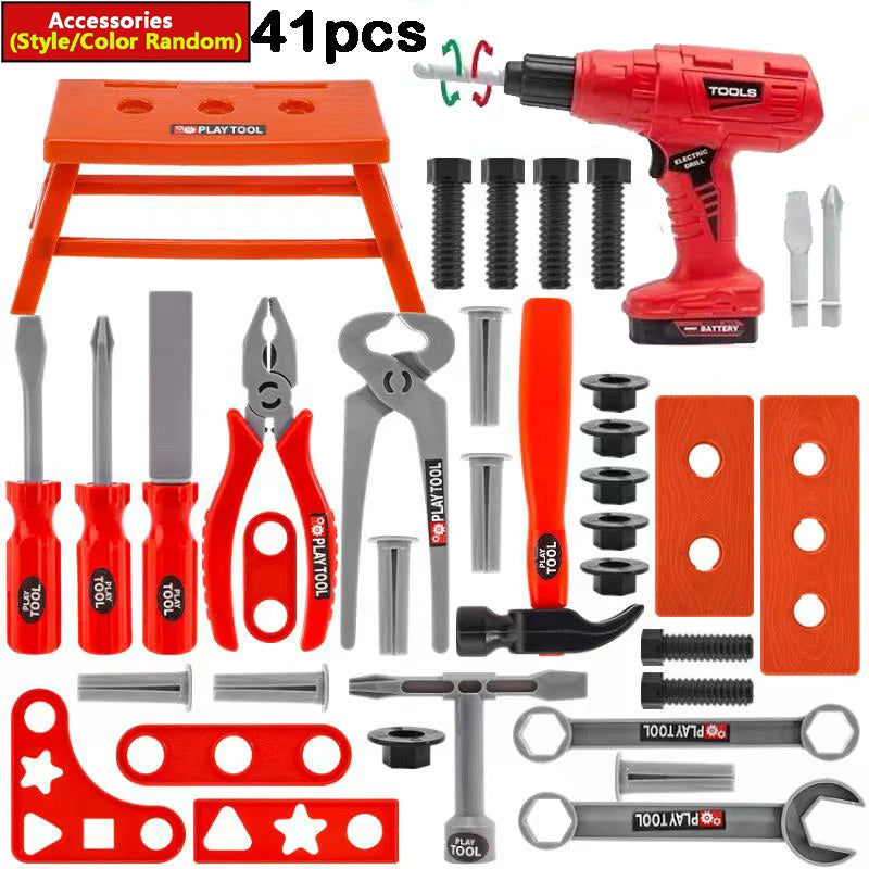 Kids Pretend Tool Kit for Imaginative Repair Play