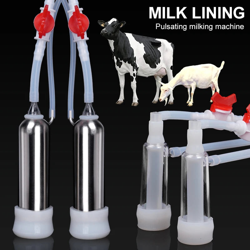 Milking Cup Liner and Hose Assembly, Cow or Goat Option