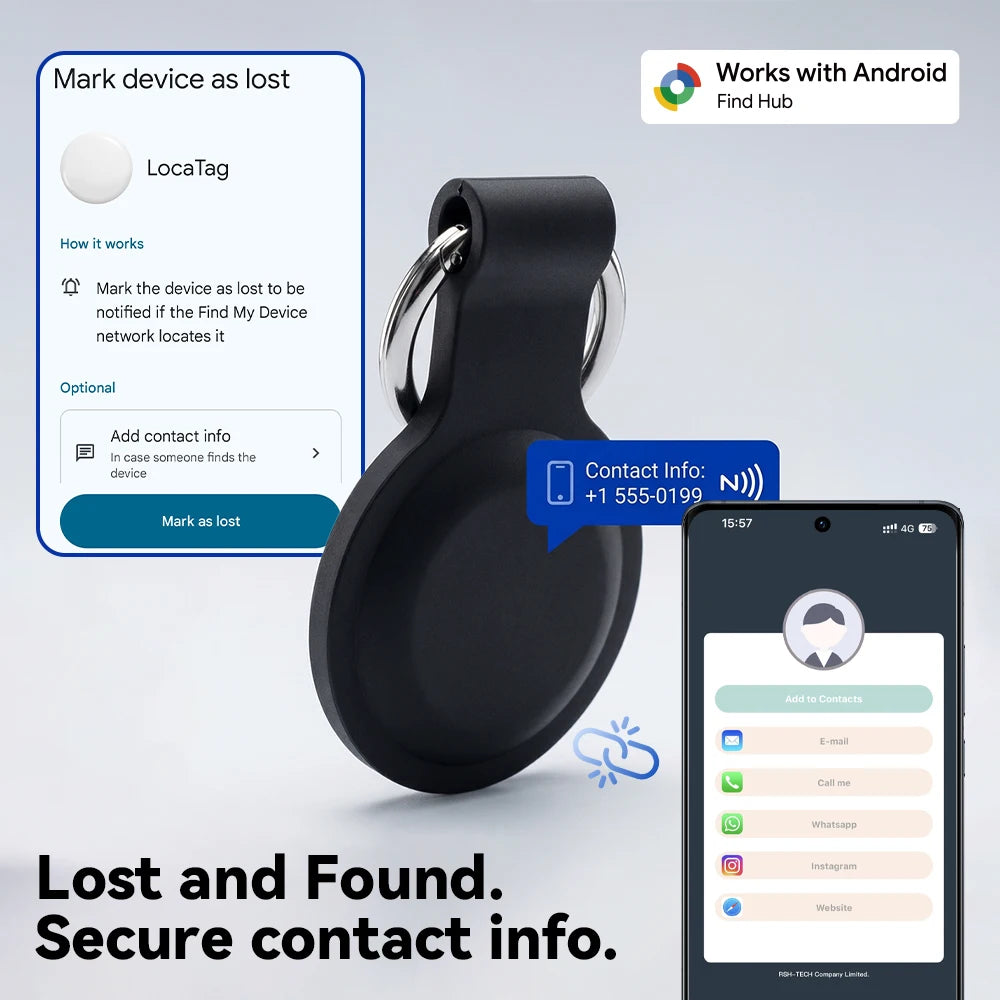 Android langdistancefinder vandtæt anti-tab smart-tag