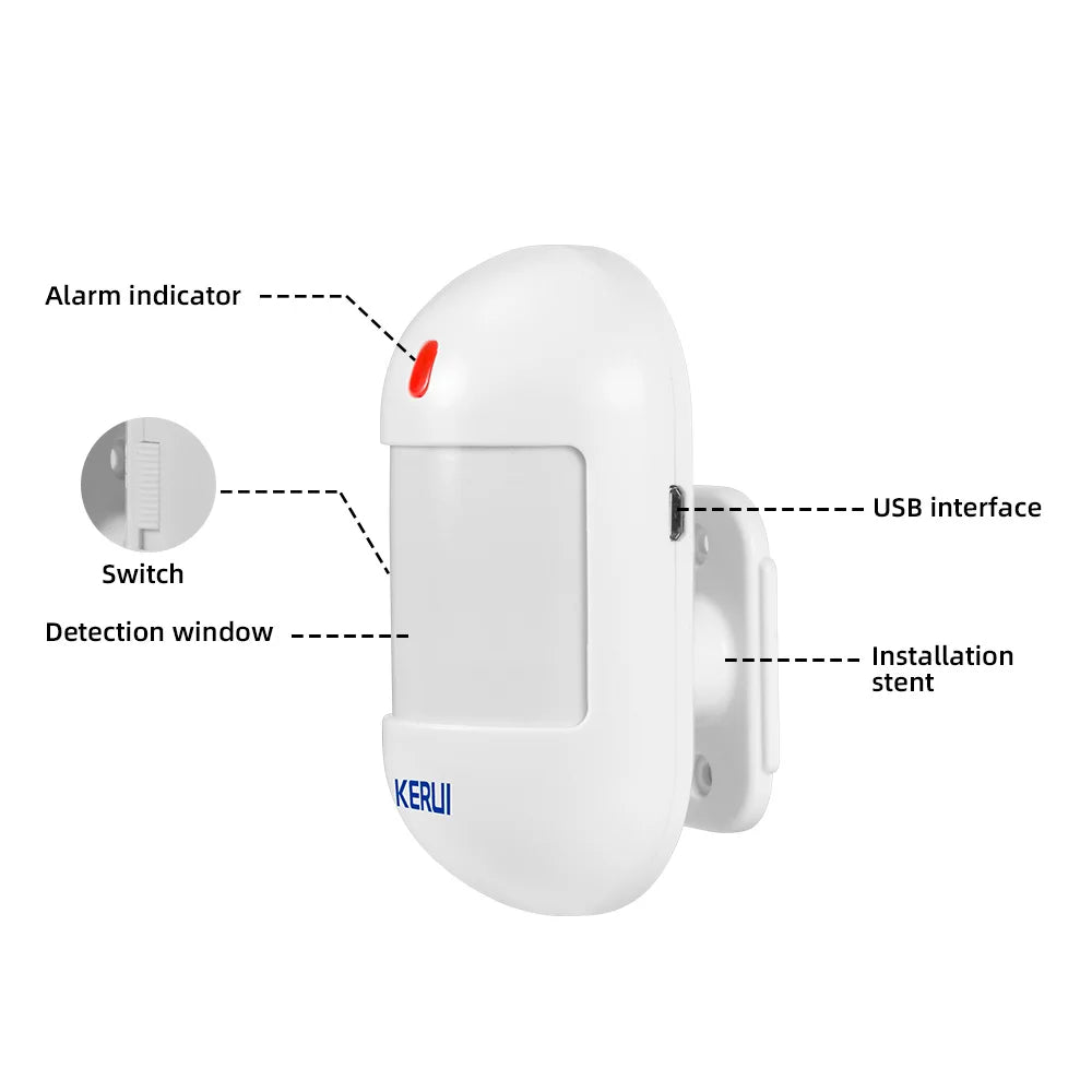 Infrared PIR Wireless Motion Detector