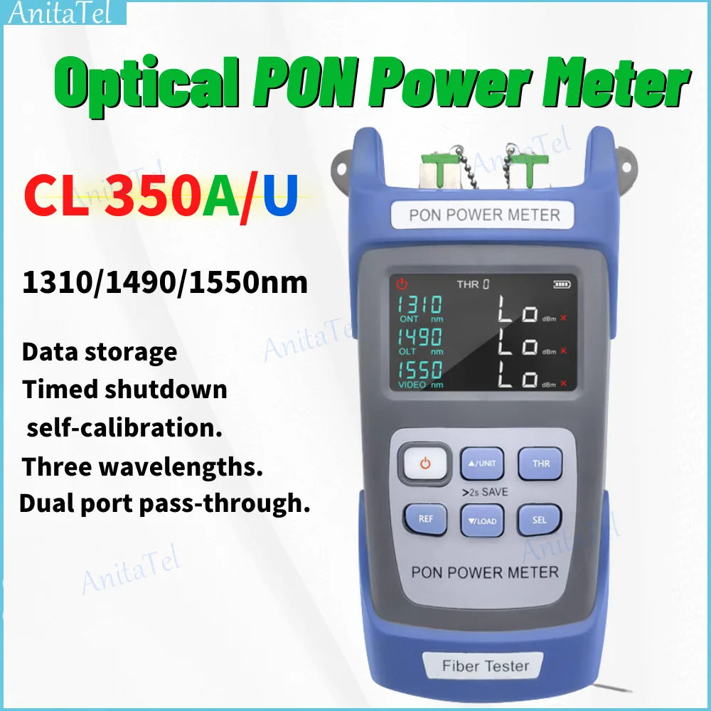 Handbedienbare PON-Optische Vermogensmeter