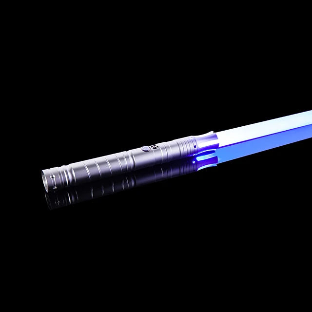 Sabie de jucărie luminoasă RGB cu mâner metalic