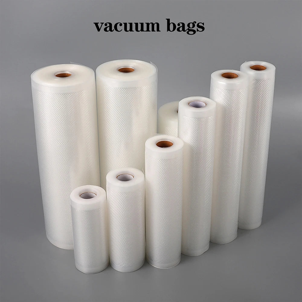 1 Rolls Vacuum Bags For Food, 500cm Per Roll,Reusable, BPA-free,Food Vacuum Sealer Bags For Vac Storage Meal Prep Sous Vide 