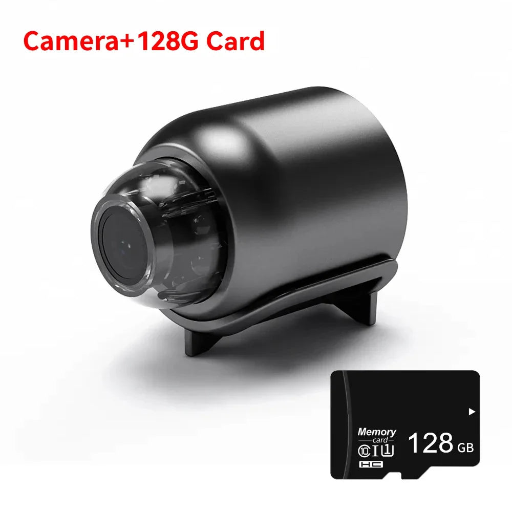 Mini 1080P WiFi bezpečnostná kamera s nočným videním a detekciou pohybu