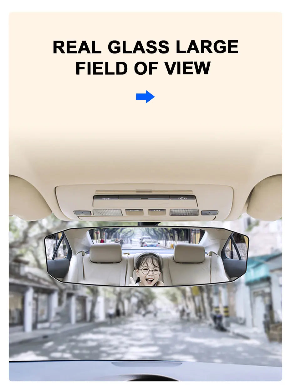 Wide Angle Car Baby Mirror for Safer Family Driving