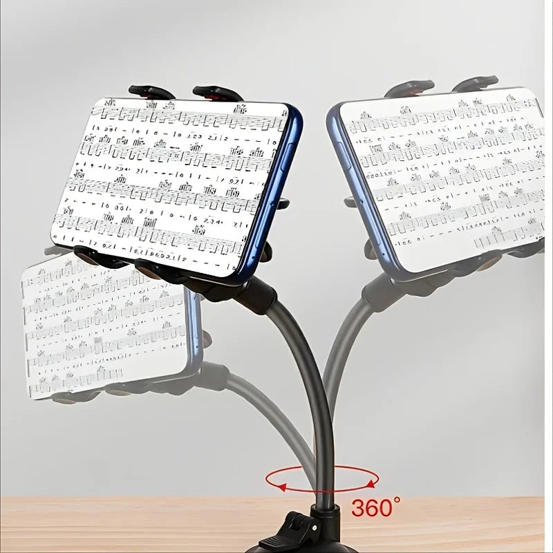 Gooseneck Phone Holder for Compatible Instruments