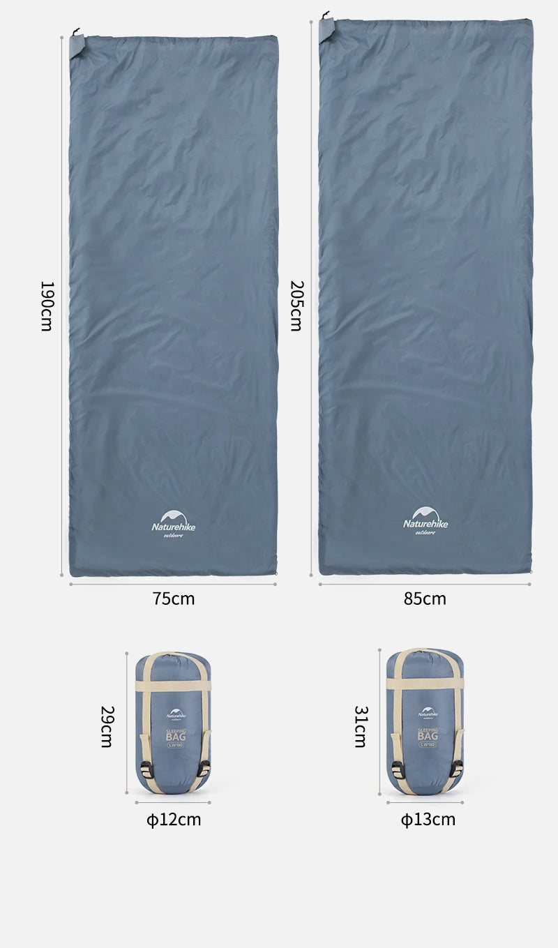 Naturehike LW180 Ultralight Sleeping Bag for Camping & Hiking
