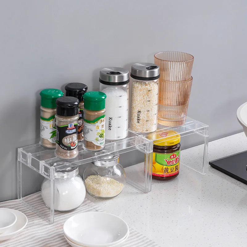 Expandable Clear Cabinet Organiser