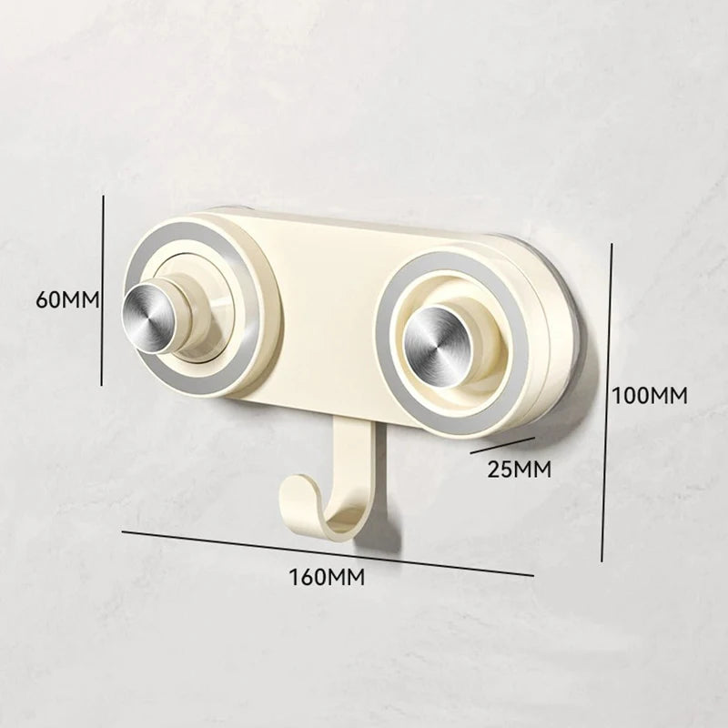 No-Drill Magnetic Hair Dryer Holder for High-Speed Dryers