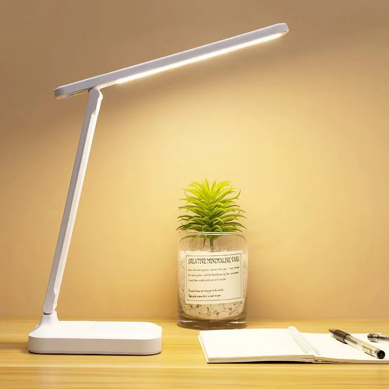 Lampe de bureau tactile pliable USB