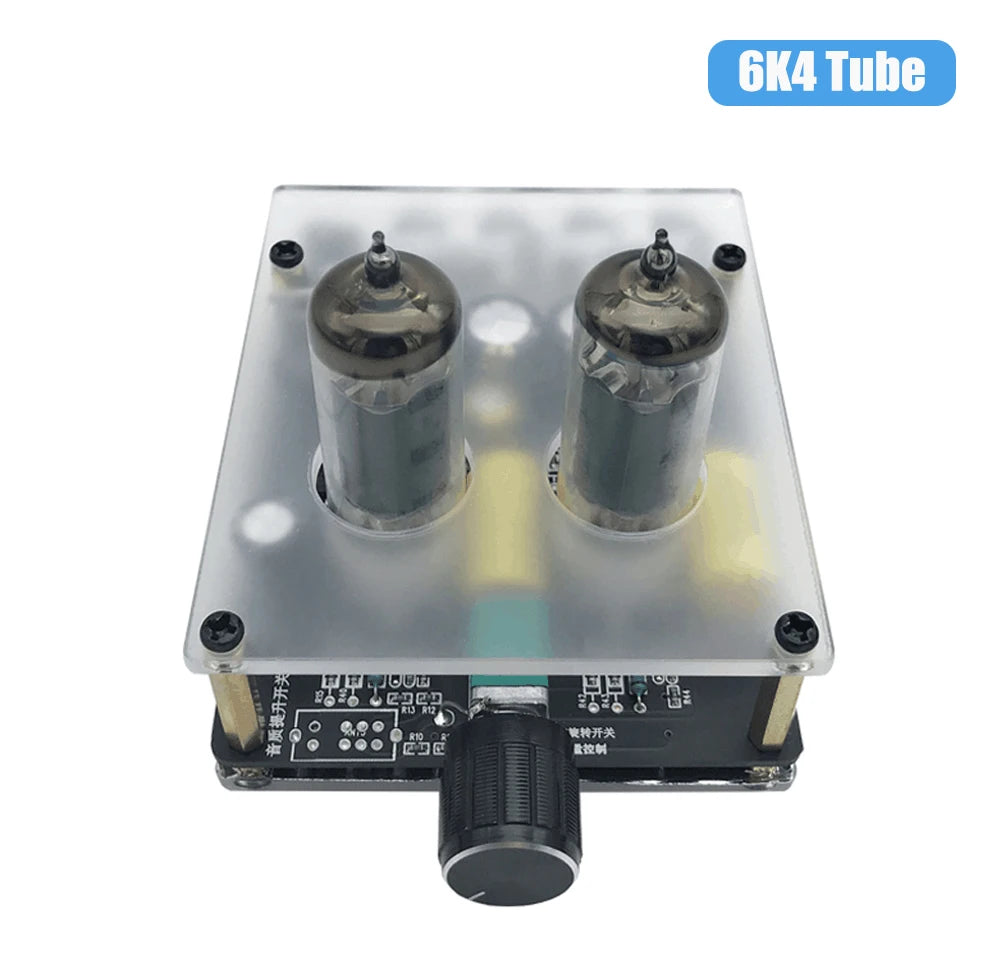 Modul elektrónkového audio predzosilňovača 6K4/6A2