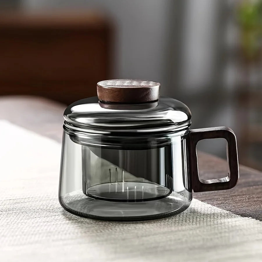 Tea Cup with Infuser, Pictured Design