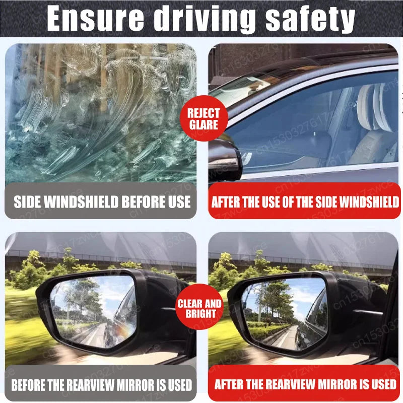 Car Glass Coating Kit: Hydrophobic Windshield Polish 🚗 