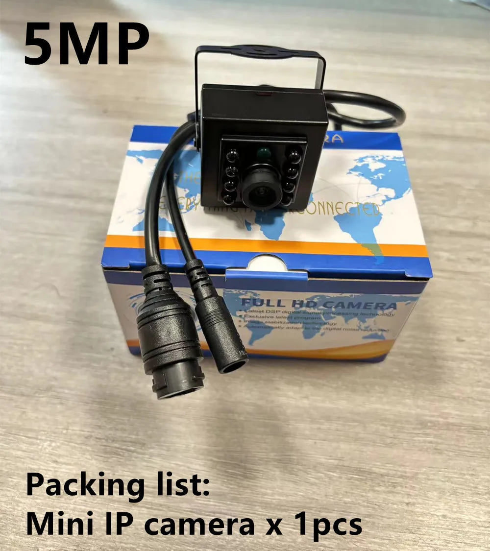 Mini 8MP Indoor Security Camera with 940nm Night Vision