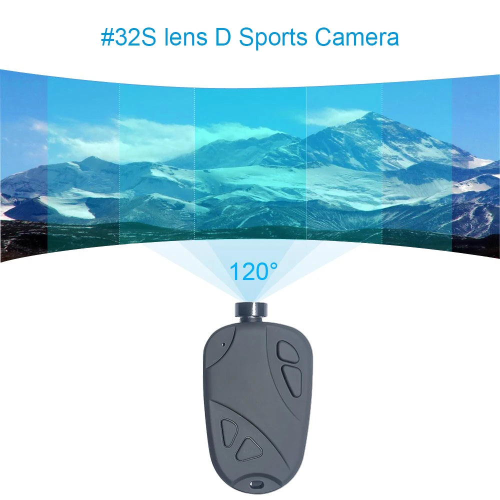 Mini 1080P HD DVR Camera 808 #32S Lens D with Motion Detection
