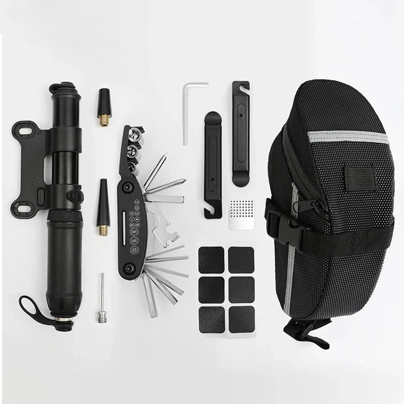 Portable Bicycle Repair Tool Kit - Options