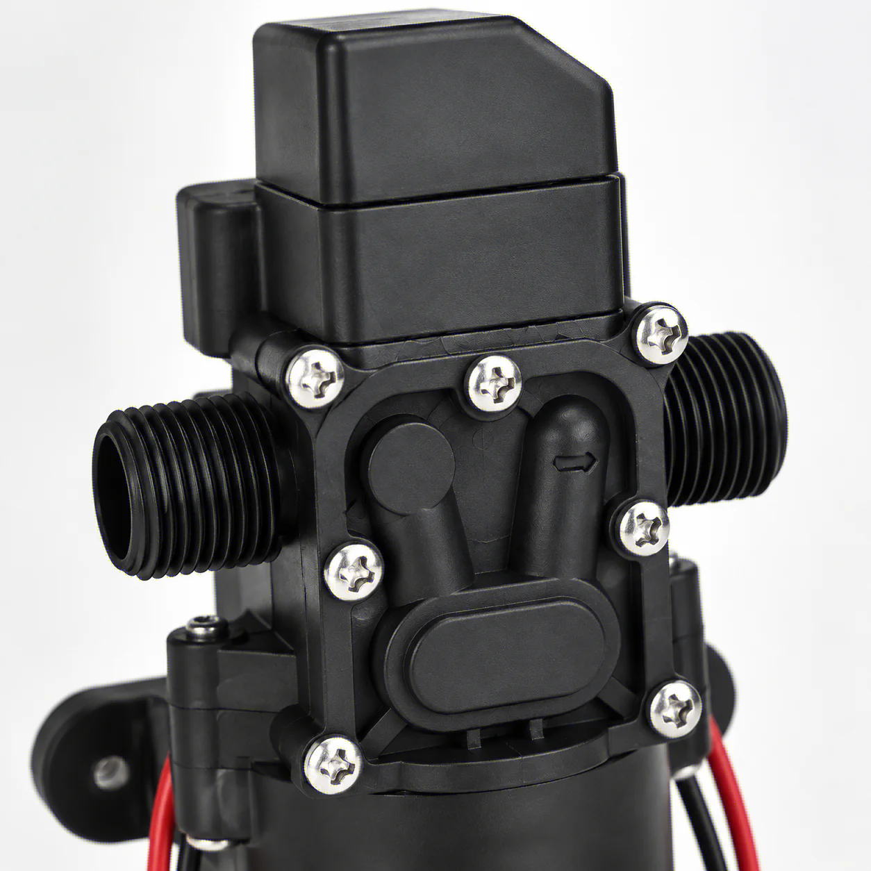 Mini Electric Diaphragm Pump 120PSI 60W 5L/Min High Pressure DC 12V Self-Prim Ing for Water Washing Machine Pesticide Spraying