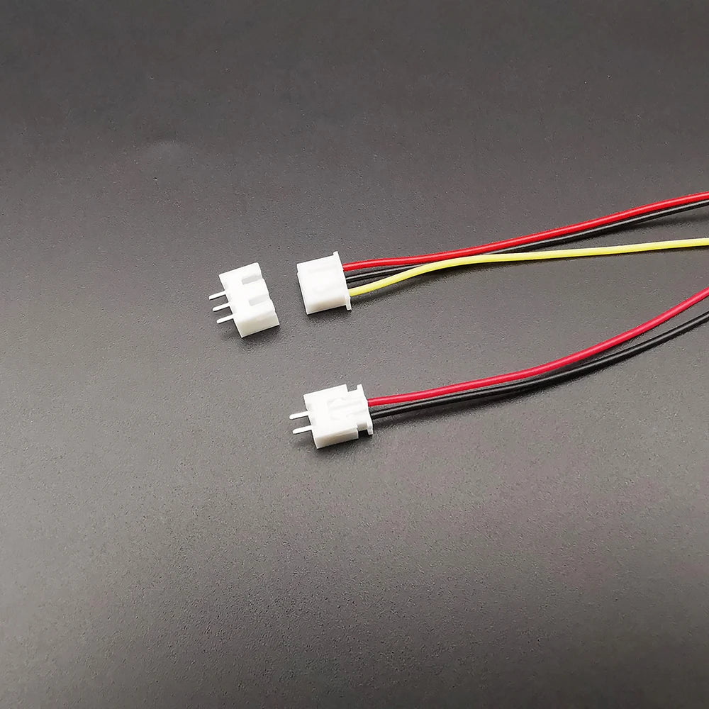 5Sets JST XH2.54 XH 2.54mm Wire Cable Connector 2/3/4/5/6/7/8 Pin Male and Female Plug Socket 10cm 20cm Wire Length 26AWG 