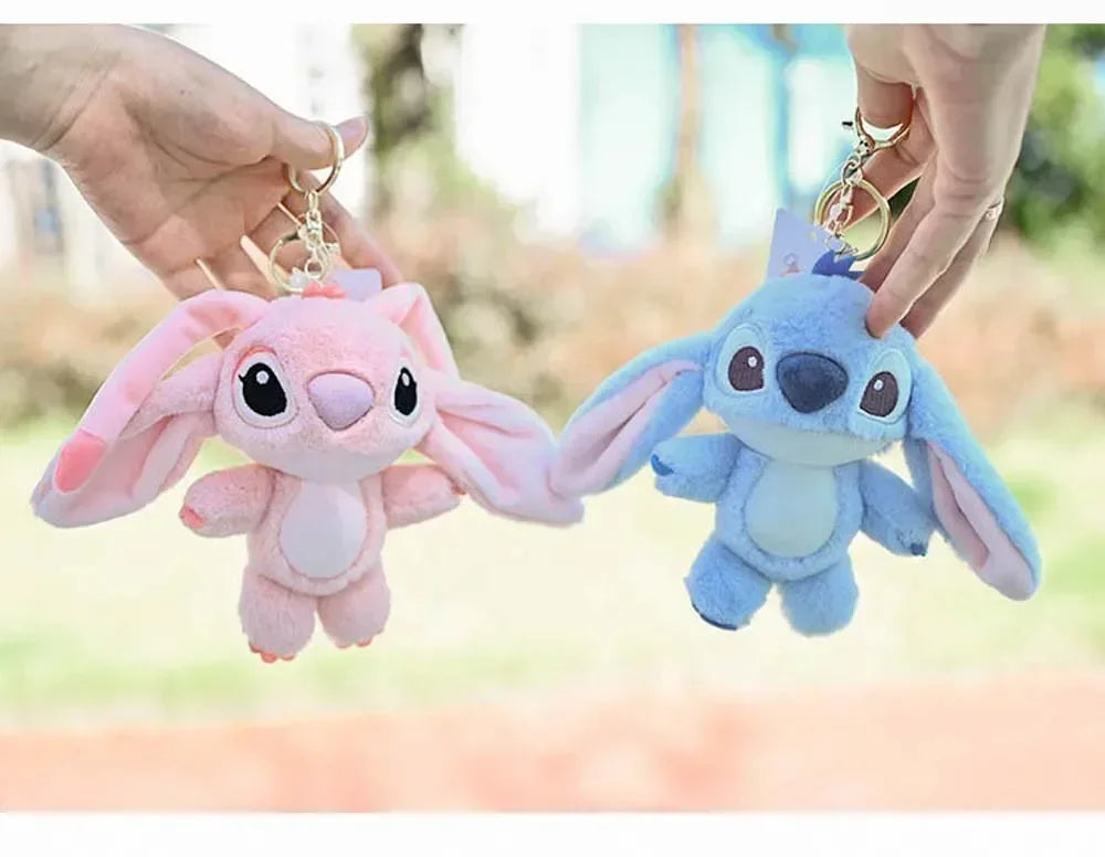 Stitch Plush Keychain – Cute Cartoon Bag Charm