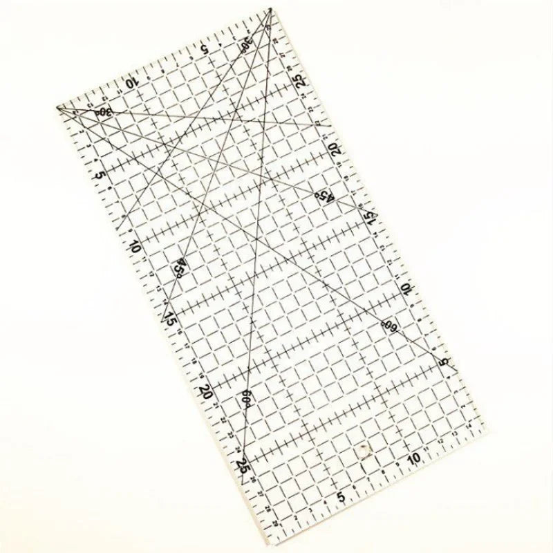 Quilting-gitterregel, 15 × 30 cm