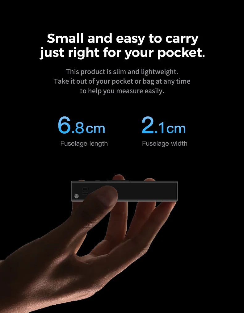 30m USB-Rechargeable Laser Distance Meter