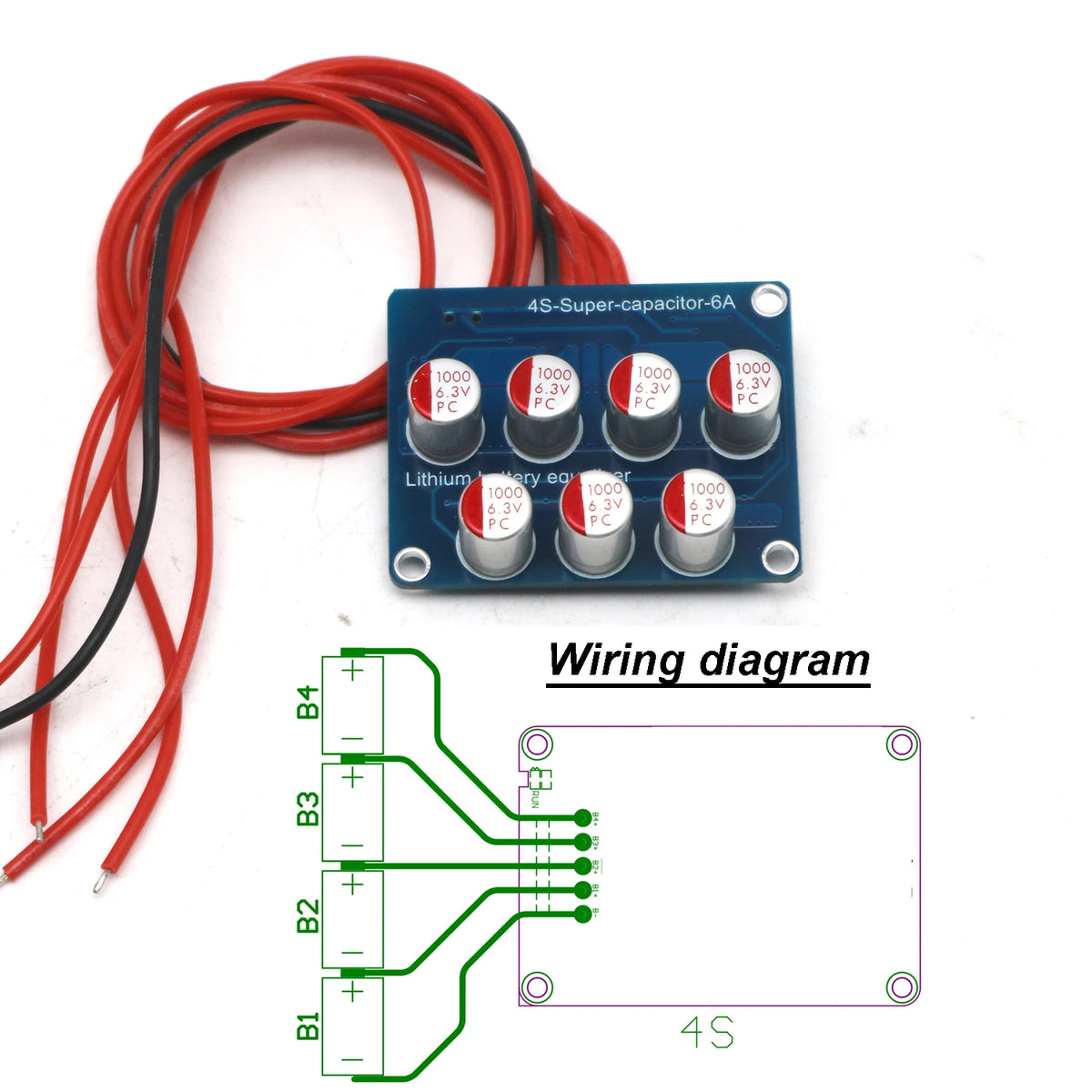4S Active Battery Balancer - Up to 6A