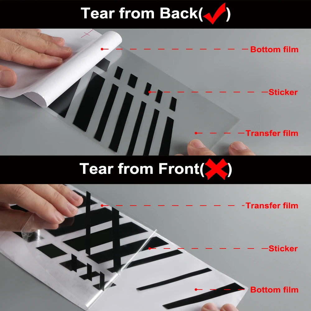 1 Pair Sport Modified 4x4 Off Road Side Letter Waist Line Stripe Body Sticker  Decals Decor for Suzuki Jimny 2019 2020 2021 2022