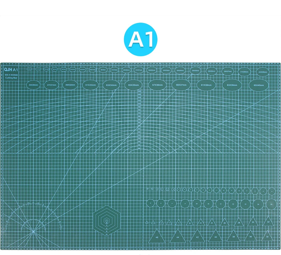 Çift Taraflı Kendini Onaran PVC Kesme Matı A1