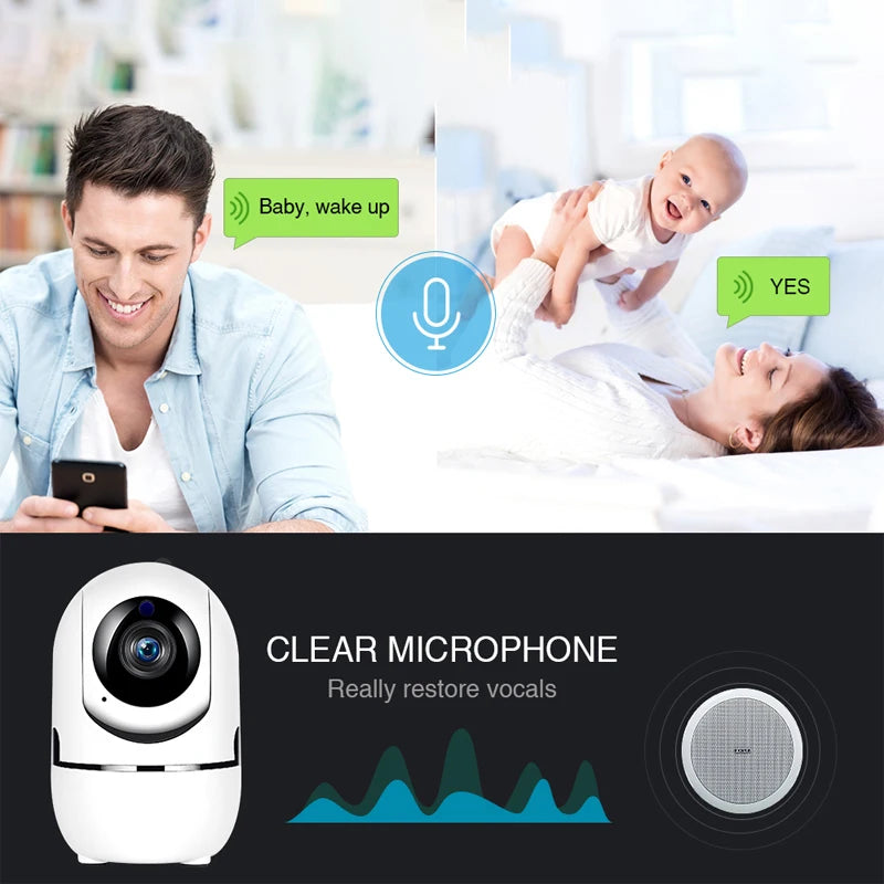 Indoor WiFi Pan and Tilt Camera