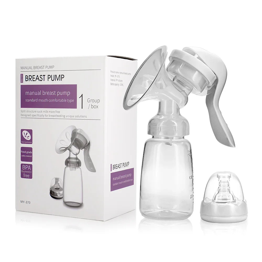 Manual Breast Pump, Single Portable Unit