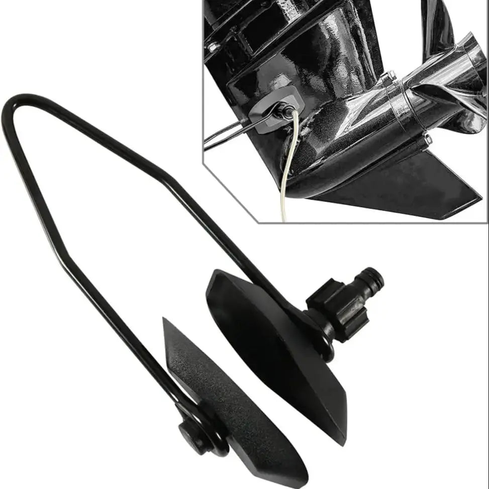 Außenbord-Zuführmotor eines Wasser-Spülers Marine Rechteckig, Universeller Federstahl-Gummi-Motor-Spüler, Rechteckig Marine Qualität R