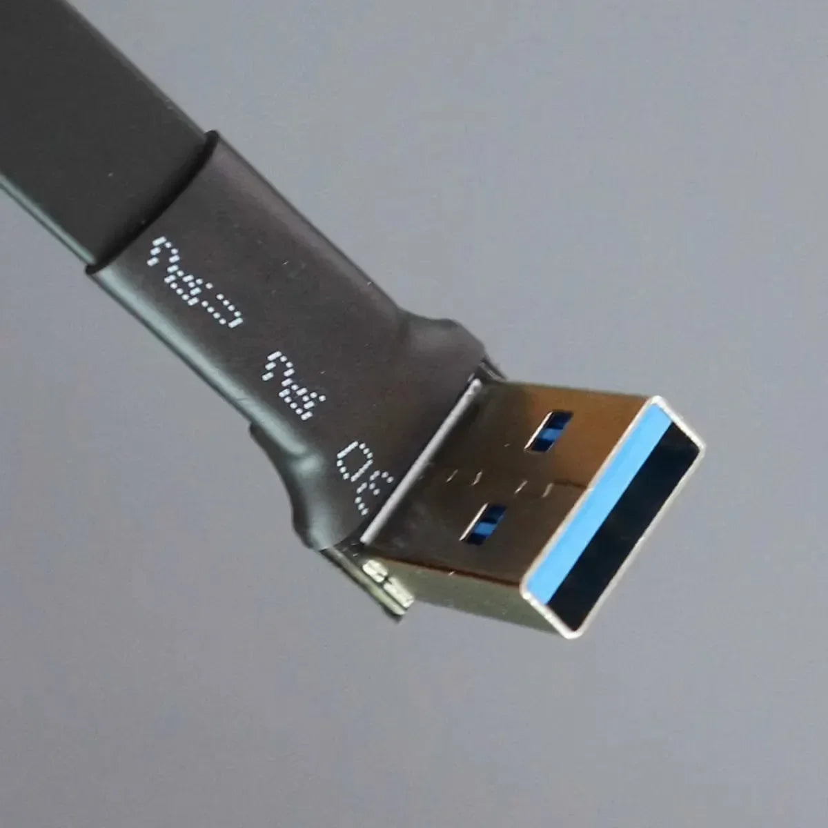 Cable de extensión plano tipo cinta USB 3.1, USB-C / USB-A
