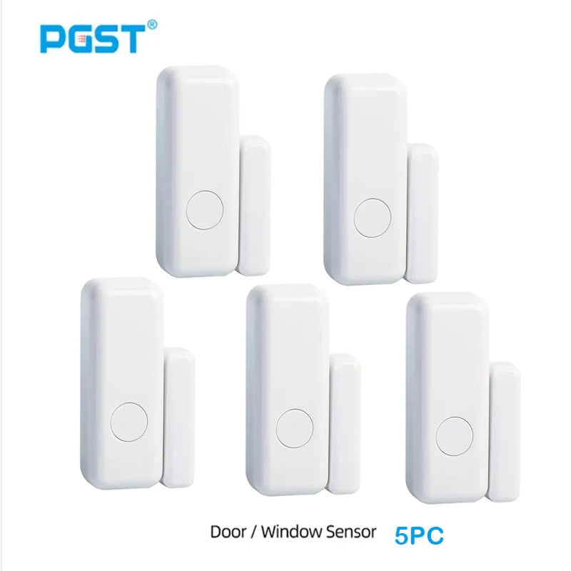 PGST home alarm system, door detector, outdoor solar alarm, door and window/motion sensor, 433MHz, GSM, wireless, anti-theft