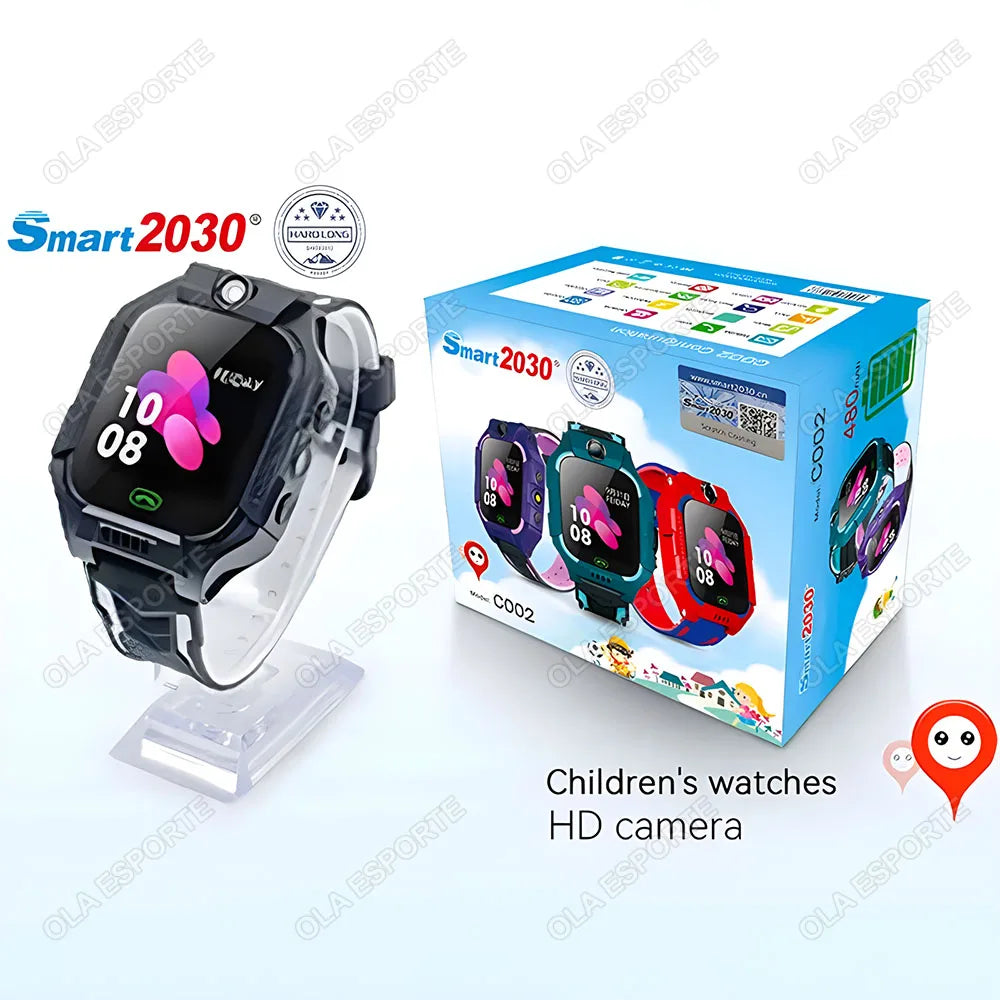 Kids' 2G Anruf-Smartwatch mit SOS-Taste