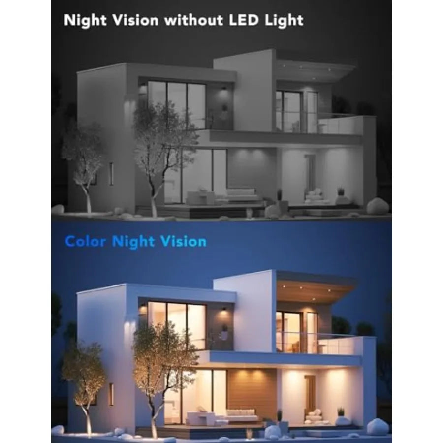Solar-Powered 2K Wireless PTZ Outdoor Security Camera