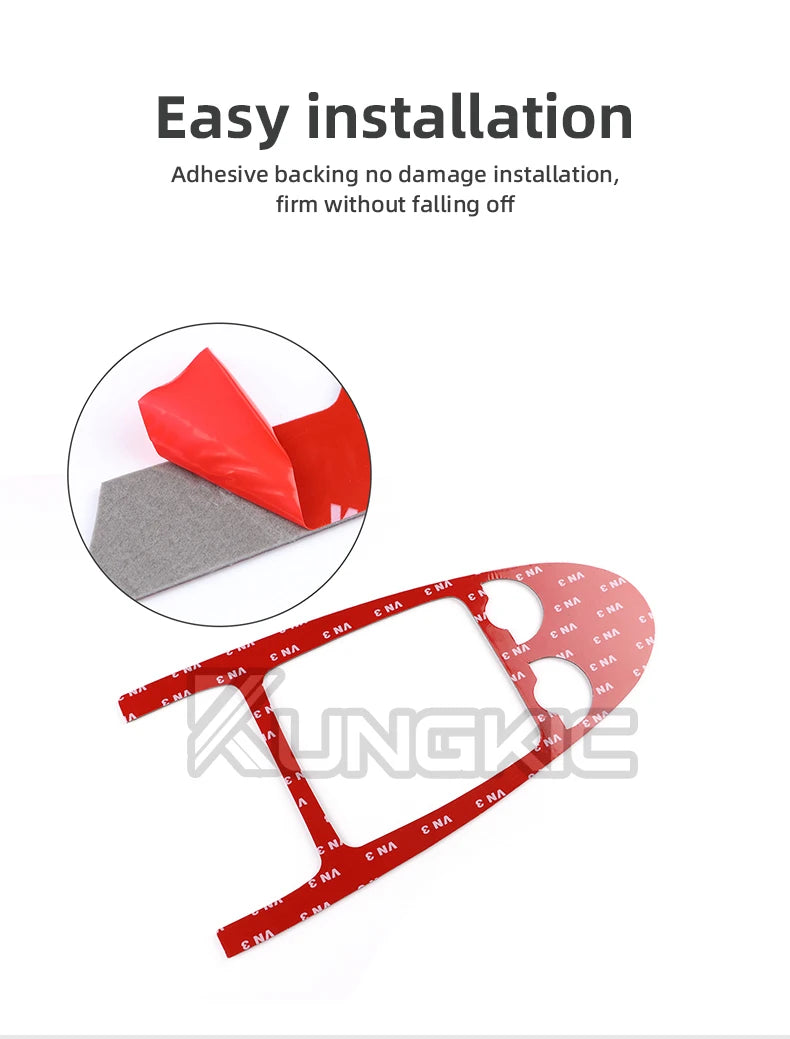Carbon Fiber Gear Shift Trim Sticker for Mercedes Benz SLK R171