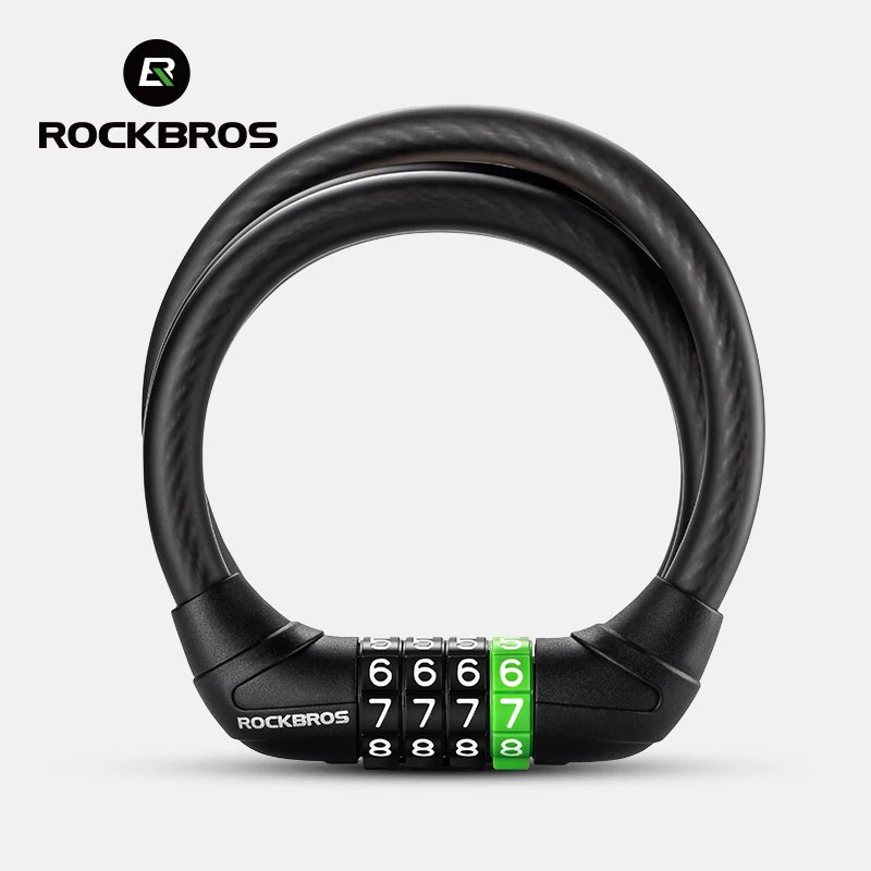 Bike Cable Lock with Password Security