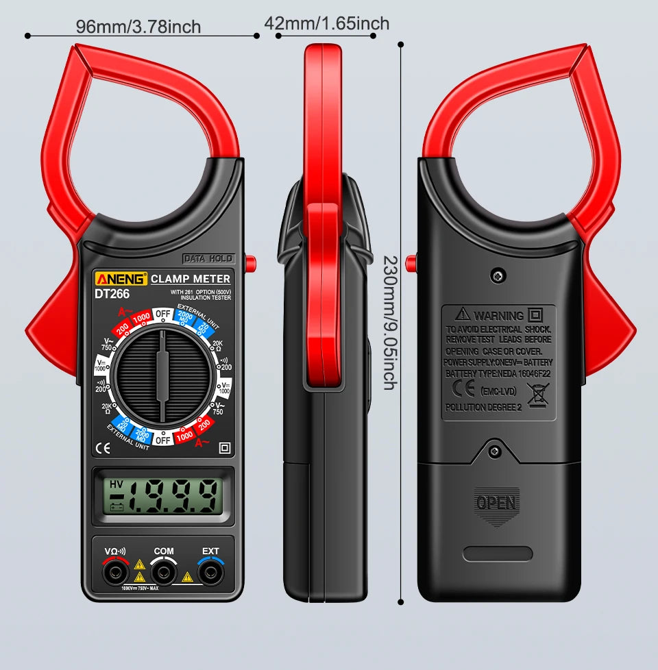 DT266-8 Digital Clamp Meter