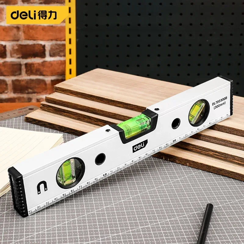 Magnetic Three-Vial Spirit Level