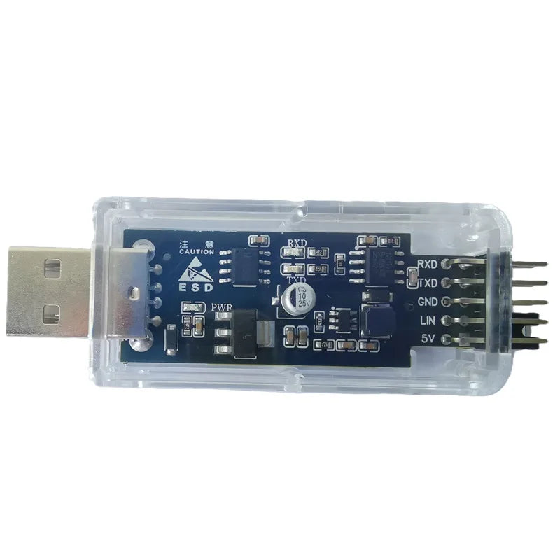 Opciones de módulo de interfaz TTL o USB LIN Bus