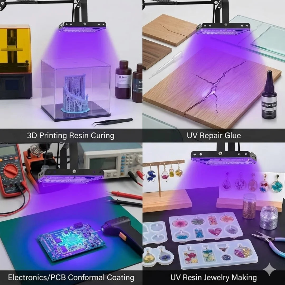Opzioni kit lampada UV da esposizione e stand