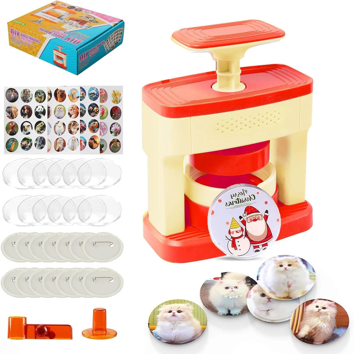 55mm Badge Maker - Machine and Refill Options