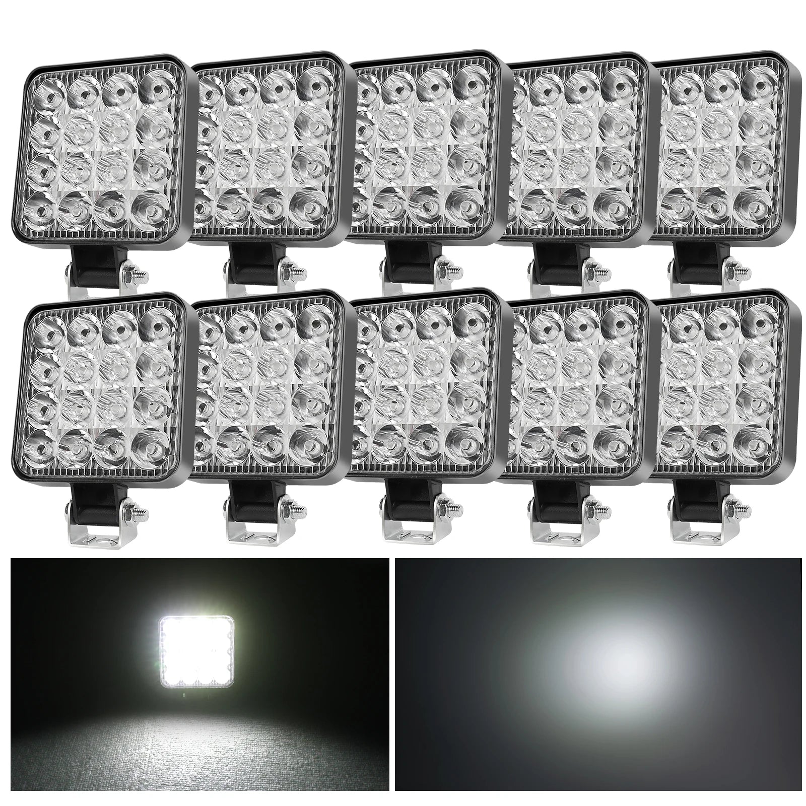 Mini 4 Inch LED Work Light 48W 12V Off-Road Spotlight