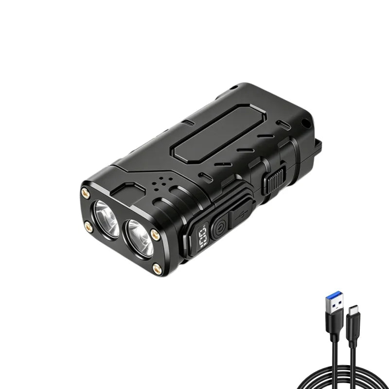 led flashlight strong light super bright long battery life outdoor multifunctional work light small portable flashlight